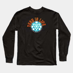 Tech Is Life (Arc Reactor) Long Sleeve T-Shirt